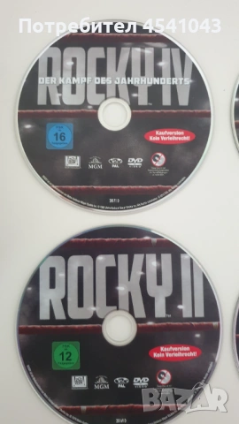 Rocky 40 Jahre Jubiläums-Collection – 6 DVD (Rocky 1–5 + Balboa) | Пълна колекция „Роки“ – ново, снимка 7 - Екшън - 54429708