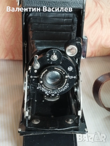 Немски мехови фотоапарати Цейс  Икон и Воиглендери Воих, снимка 11 - Антикварни и старинни предмети - 54388929