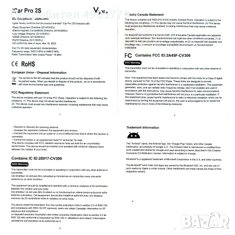 Автодиагностика New Vgate iCar 2S PRO Bt5.3 Lifetime upgrade version , снимка 2 - Друга електроника - 55510017