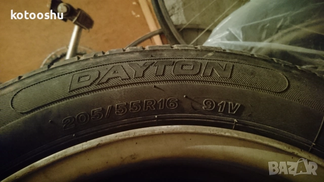 4 Летни гуми DAYTON 205/55 R16 91V, снимка 6 - Гуми и джанти - 54774254