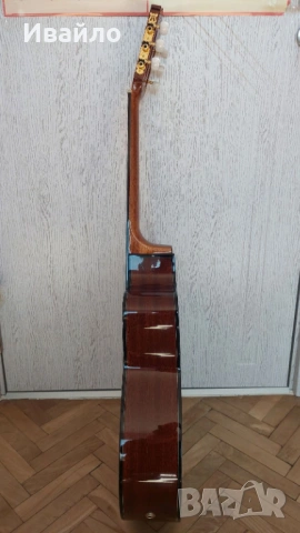 Нова електроакустична класическа китара Ibanez GA6CE, Amber High Gloss + калъф, снимка 8 - Китари - 54608696