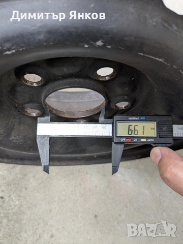джанти 15' Hyundai железни 4бр, снимка 7 - Гуми и джанти - 54037187