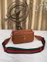Gucci Нова Дамска Кожена Чанта Гучи Различни Цветове , снимка 4