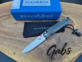 Сгъваем нож Benchmade VALET 485-1, M390.,карбон, снимка 1