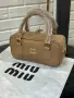 Miu Miu Нова Дамска Кожена Чанта Миу Миу Различни Цветове , снимка 2