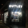 Светеща табела, надпис OUTLET, снимка 1