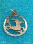 Сребърен медальон зодиакален знак КОЗИРОГ ♑ много красив 16738, снимка 5