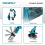 Акумулаторен култиватор/скарификатор YOFIDRA 1200 W, снимка 9
