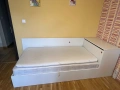 Легло с ракла, матрак и топ матрак 90х190, снимка 4
