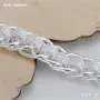 Няколко модела сребърни гривни със смарагд сапфир рубин, снимка 15
