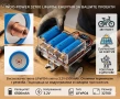 LiFePO4 Батерия 32700 6500mAh 3.2V за градинска лампа резервна част 32650 соларна лампа градиснки ос, снимка 2
