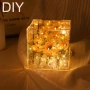 DIY Ръчно изработена LED нощна лампа - Слънчогледи, Направи си сам, снимка 6