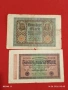 Две райхбанкноти 20 000 марки 1923г. / 100 марки 1923г. Германия редки за КОЛЕКЦИЯ 17998, снимка 1