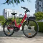 Електрически велосипед 26″ с батерия 522Wh, мотор 250W и пробег до 100 км – алуминиева рамка, 7 скор, снимка 3