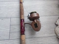 Ретро въдица шест пластове бамбук, снимка 3