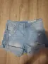 Сини къси дънки на Bershka, снимка 1