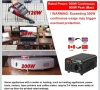 Cantonape Преобразувател на напрежение - Изход 110/220V AC - 500W Тороидален трансформатор - 110V 22, снимка 7