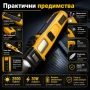 Мощен LED ръчен акумулаторен фенер и къмпинг лампа осветление за къмпинг риболов палатка туризъм, снимка 3