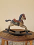 Прекрасна антикварна френска дървена фигура статуетка играчка , снимка 2