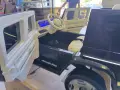 MERCEDES Акумулаторен джип EQG черен, снимка 8