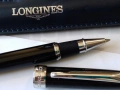 Елегантна химикалка Longines с кожен калъф, снимка 2
