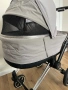 Cybex Priam 3 Platinum Taupe 3 в 1 с черно шаси + кош, дъждобран и подаръци, снимка 4