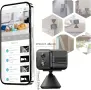 Мини WiFi Скрита Камера 4K 3MP с Батерия 2800mAh и AI Детекция (Dual Band 2.4/5GHz)  , снимка 5