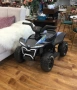Детско акумулаторно ATV 6V 25W – Електрическо ATV с LED светлини за деца 1.5+ години, черно, снимка 1