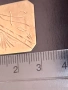 Златна плочка с буква А - 2,27 гр., снимка 4