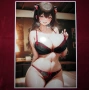 Еротични аниме плакати ОБЛЕЧЕНИ А4 подходящи за подарък anime манга hentai , снимка 16