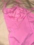 Розово боди с роза и връзки, снимка 2