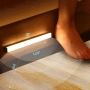 LED лампа със сензор за движение 50см, безжична USB акумулаторна магнитна за кухня и шкаф, снимка 6