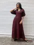 Дамска рокля с буфан ръкави SELECTED FEMME , снимка 2