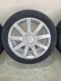 Продавам комплект оригинални алуминиеви джанти Audi със зимни гуми, снимка 3