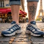 Маратонки New Balance 9060 – Тъмносиньо и Кремаво, снимка 2
