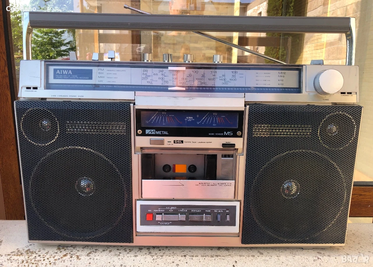 AIWA CS 660K рядък  радиокасетофон / Boombox, снимка 1