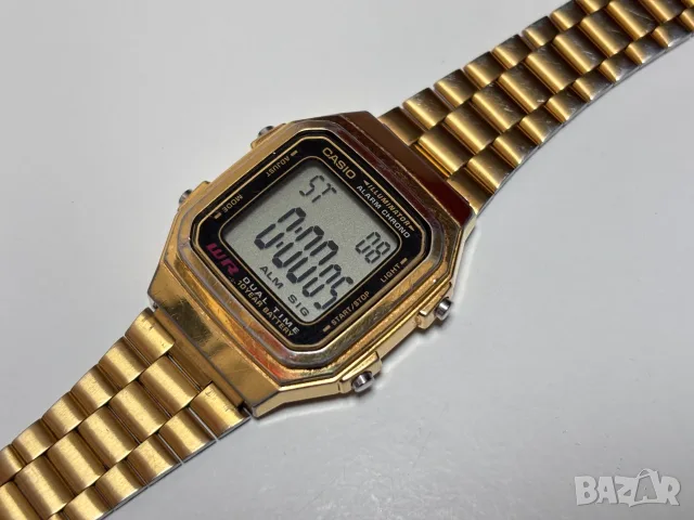 Ретро Часовник CASIO A178W, снимка 15 - Мъжки - 55445340