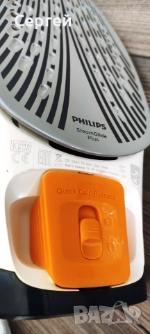 Парна ютия Philips Azur NL9206AD-4, 2400 W, Незалепваща гладеща плоча Steam Glide Plus, като ново, снимка 4 - Ютии - 55233981