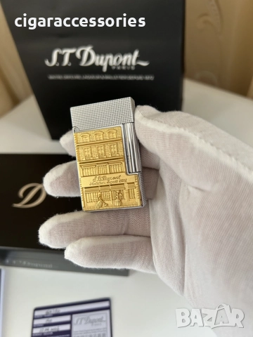 Запалка S.T. Dupont Ligne 2 Hotel Particulier – пълен комплект, снимка 4 - Запалки - 55207884