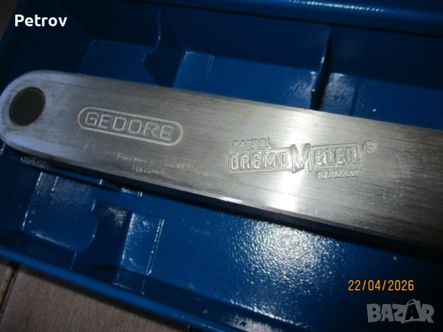 GEDORE - RAHSOL - DREMOMETER - Typ C - MADE IN GERMANY - НОВ внос 1/2" Динамометричен Ключ 50-300 Nm, снимка 2 - Гедорета - 54418848