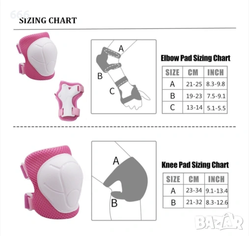 Комплект протектори за деца, снимка 2 - Други - 54142596