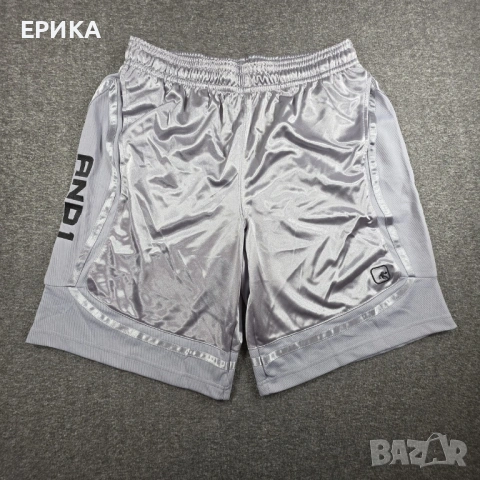 AND1 basketball shorts баскетболни шорти Silver / сребристи