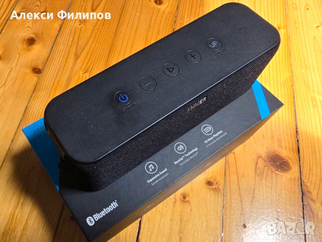 Anker SoundCore Boost Bluetooth / AUX / NFC колонка, снимка 3 - Bluetooth тонколони - 54659726