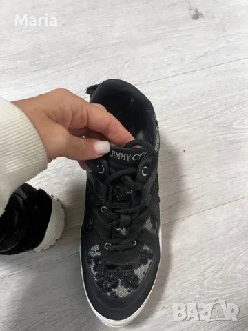Jimmy Choo дамски кецове – оригинални, дантела, EU 37, снимка 3 - Дамски ежедневни обувки - 55407985