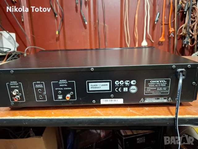 Продава се COMPACT DISC PLAYER Onkyo C-7030., снимка 5 - Ресийвъри, усилватели, смесителни пултове - 54457801