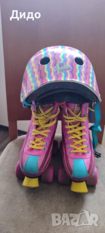 Ролкови кънки SOY LUNA номер 34-35 с Каска SOY LUNA , снимка 2 - Ролери, кънки - 50129075