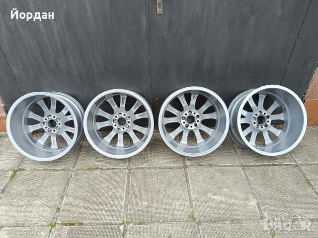 ОРИГИНАЛНИ джанти 18 ' цола 5x112 МЕРЦЕДЕС / MERCEDES E Klasse W213 8J ET43 + датчици, снимка 6 - Гуми и джанти - 54527731