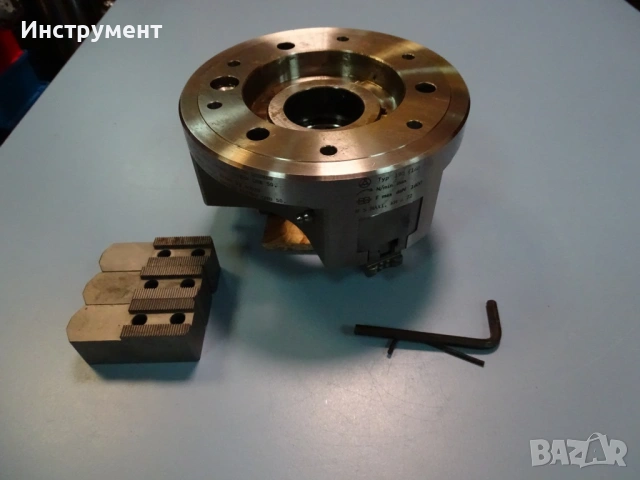 Клинозатегателен патронник GAMET typ 190(160Na1) power chuck 1800min-1, снимка 10 - Резервни части за машини - 54915936