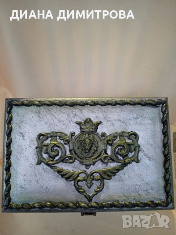 Ръчно изработена кутия за мъж размер 30/20/12!, снимка 6 - Декорация за дома - 54023850