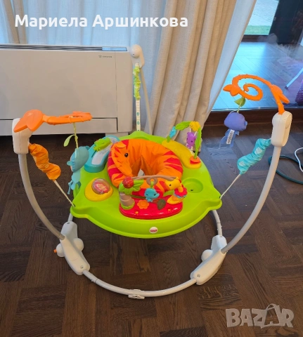 Бебешко бънджи Fisher price Тропическа гора, снимка 5 - Детски люлки - 54552760